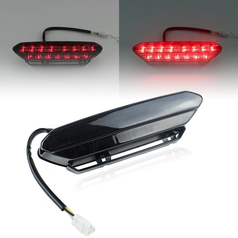 
 Новые светодиодные задние фонари Atubeix, тормозные задние фонари в сборе, лампы для YAMAHA YFZ450 2006-2009  