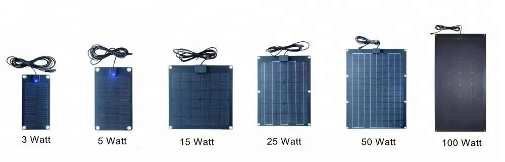 Portable Black Semi-Flexible 55W 110W Power Solar Panel Battery Charger For Car Boat Motorcycle Solar Plate