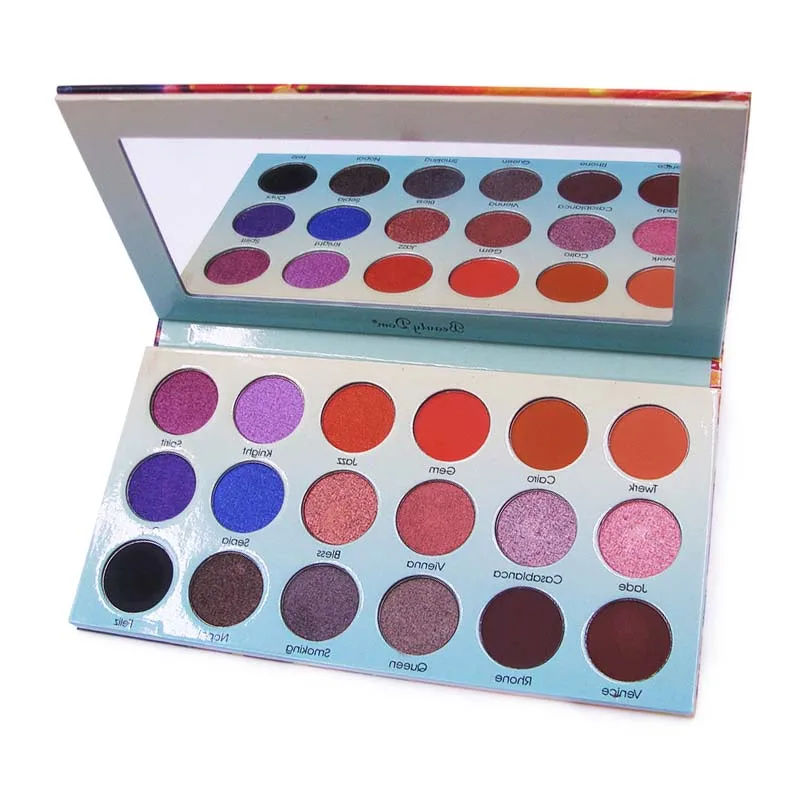 Makeup Eyeshadow 18 color cosmetic eyeshadow palette set multicolor eyeshadow makeup set
