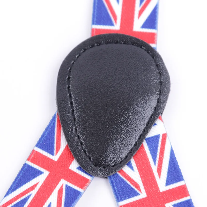 Cartoon style unisex  general elastic  suspender adjust  adult 3clips braces  for  trousers