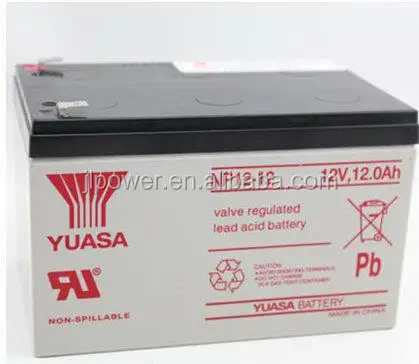 
JL factory Rechargeable VRLA YUASA batteries 12v 12ah battery maintenance free battery lead acid battery 