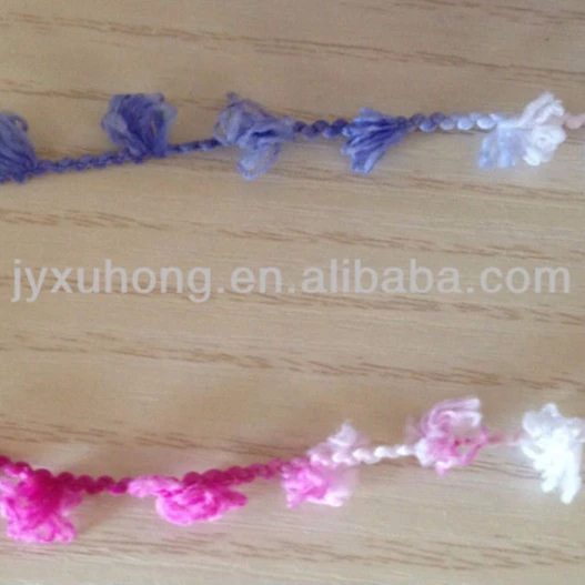 
Необычная пряжа с бабочками для вязания 