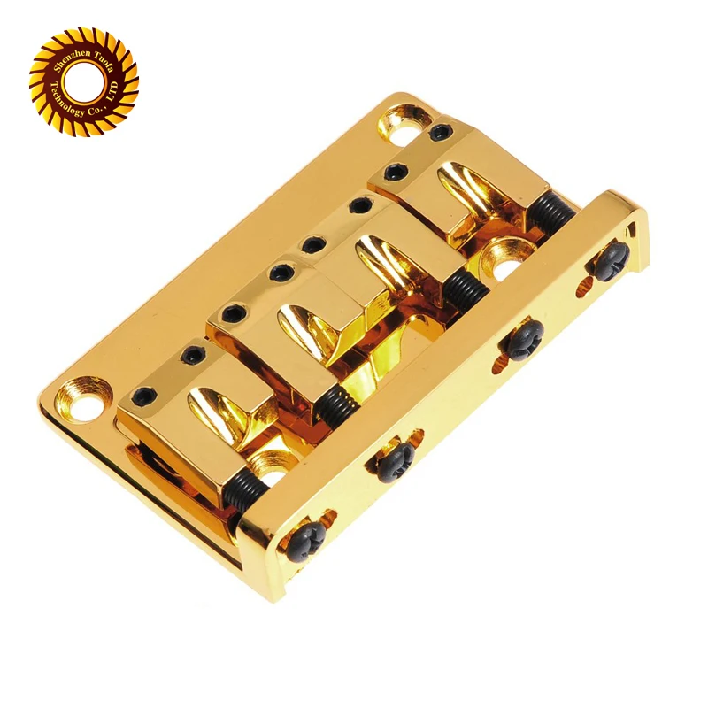 CNC Machining Custom Metal Parts Headless Electric Bass Guitar Bridge