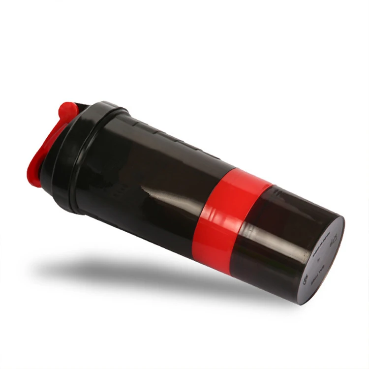 
500ml Custom Logo Printed Plastic Protein Shaker Water Bottle With Sports Eco-Friendly 