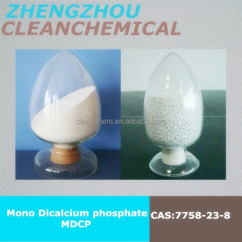 Clean Chemical MDCP (Mono Dicalcium Phosphate ) 21% for feed grade/phytase enzyme feed additives