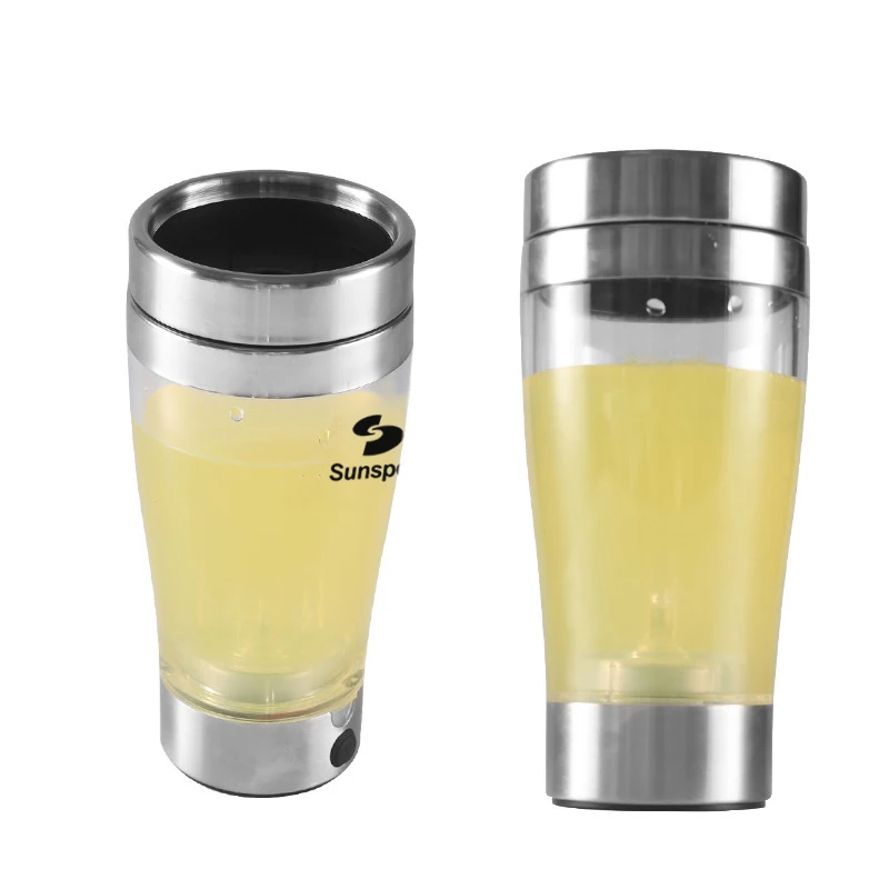 400ml Wholesale Bpa Free Fitness Sports Cup Electric Protein Powder Shake Bottle with Factory Price