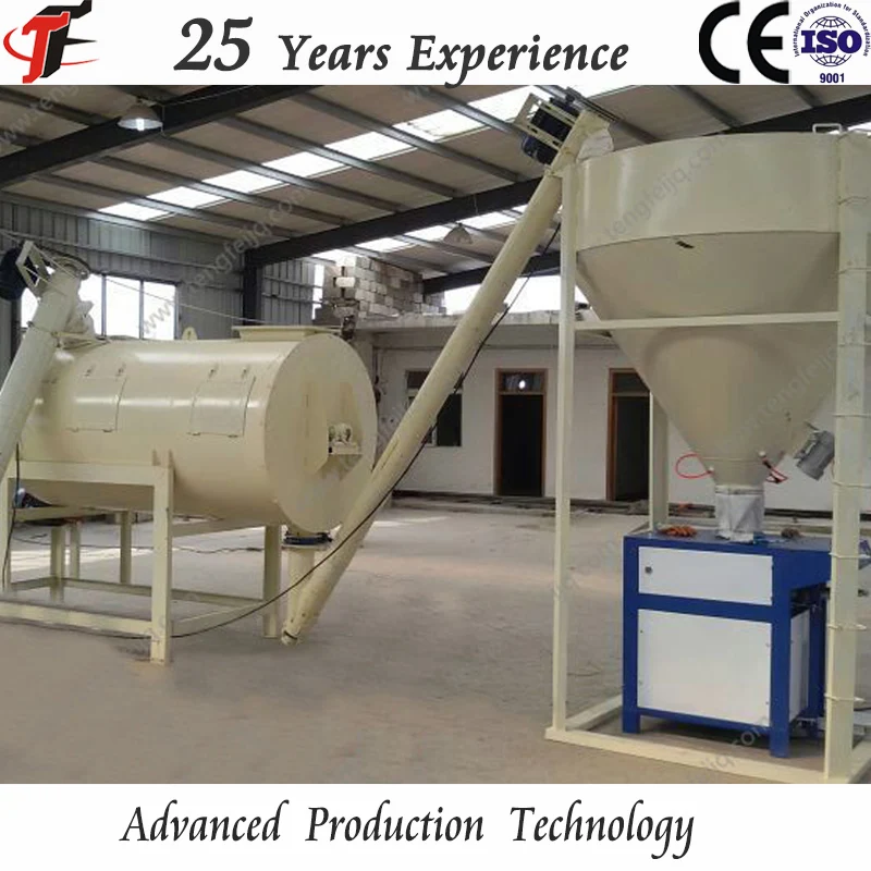 Dependable Performance Wall Putty And Tile Adhesive Special Mortar Mixer Production Line Mixing Machine Price For Sale