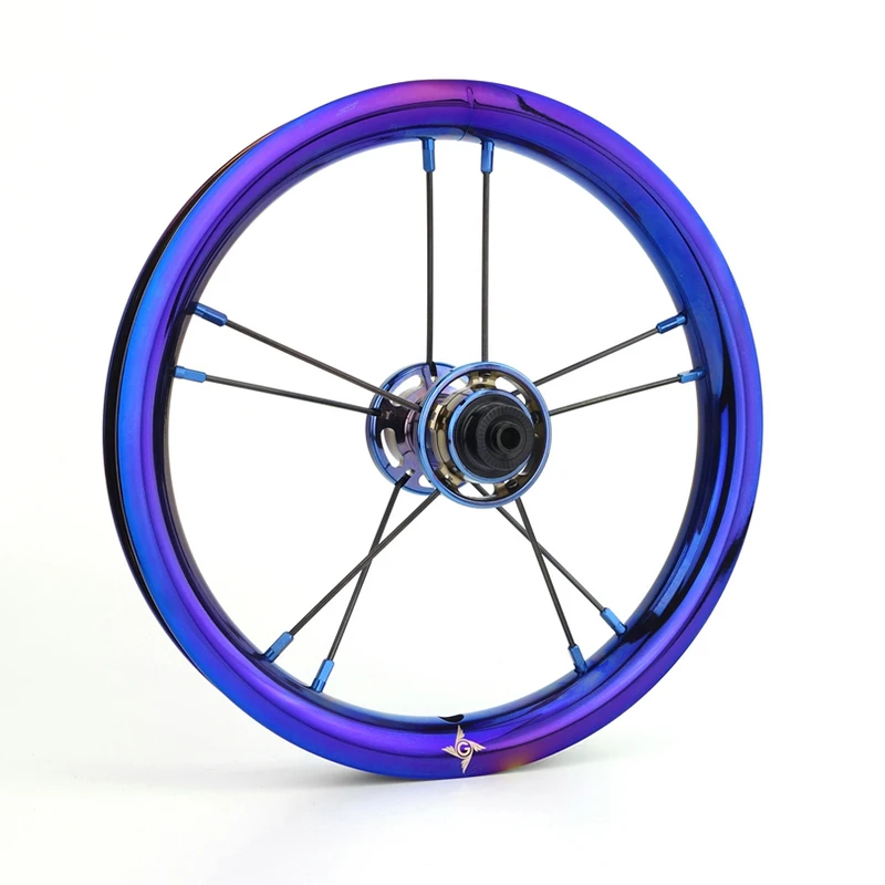 GIPSY G-SIX 12 inches Double Wall Pinned Rim Anodized Balance Kids Bike Wheel