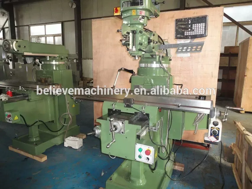 M4 Turret Milling Machine Universal Mill Machinery Tools