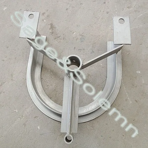 180degree Corner Wheel with Stainless Steel Frame for Overhead Conveyor Poultry Slaughter Line