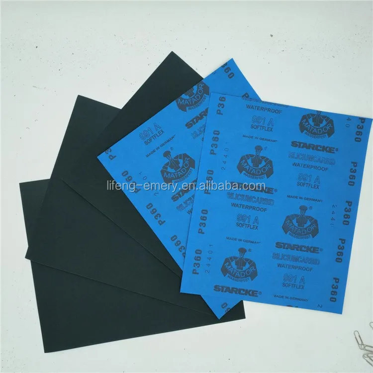China manufacturer sandpaper 80 grit with low price