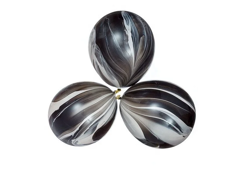 Wholesale Marble Balloon Agate Globos De Latex Custom 100% Natural Latex Balloon Marbling Color Pastel Balloons