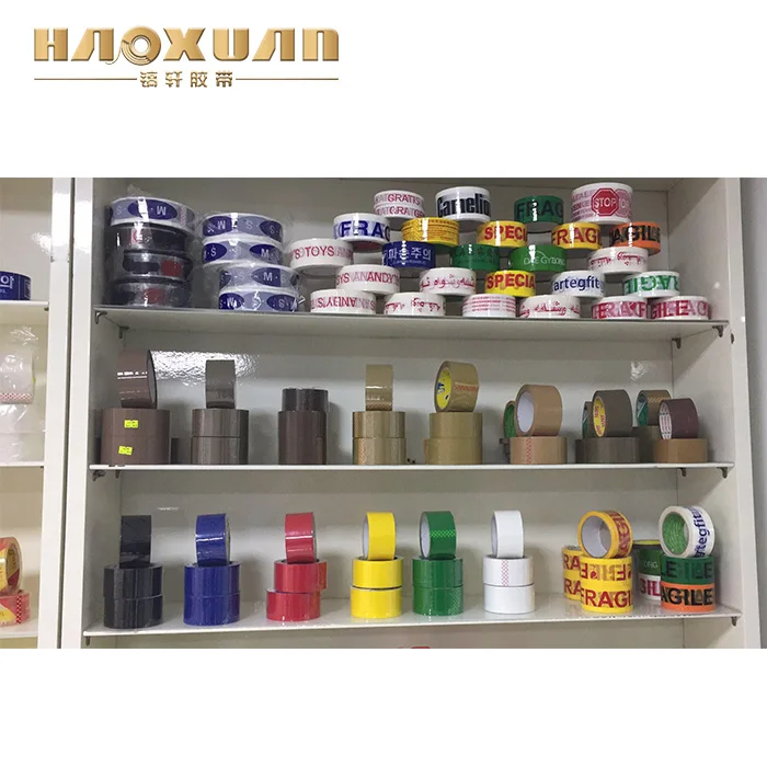 Bopp opp packing film Custom logo printed duct adhesive tape