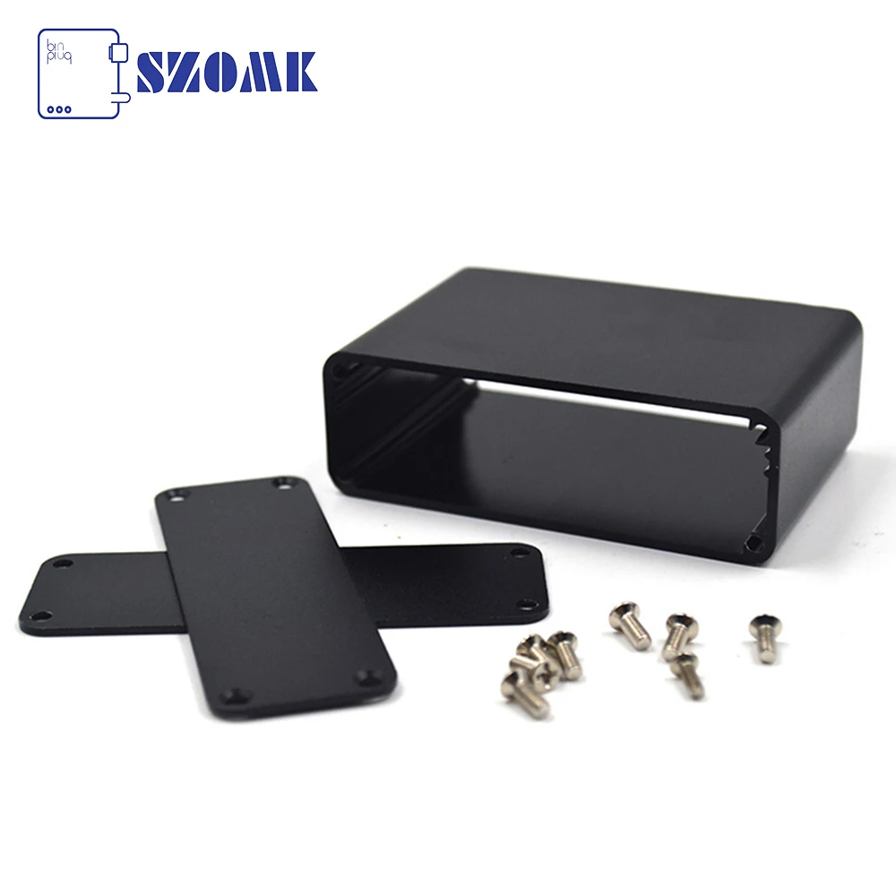 Небольшой алюминиевый корпус Экструдированный Электронный радиатор для инструмента