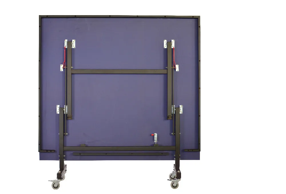 Single folding movable table tennis/indoor ping pong table