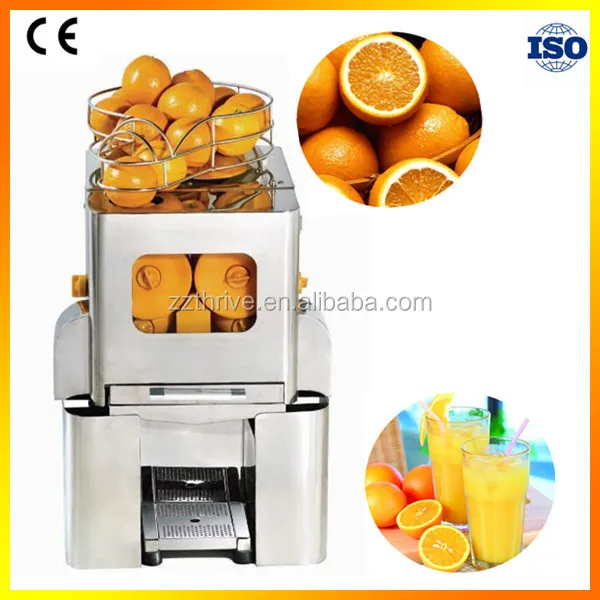 Low price stainless steel automatic electric orange juicer,commercial orang juice machine