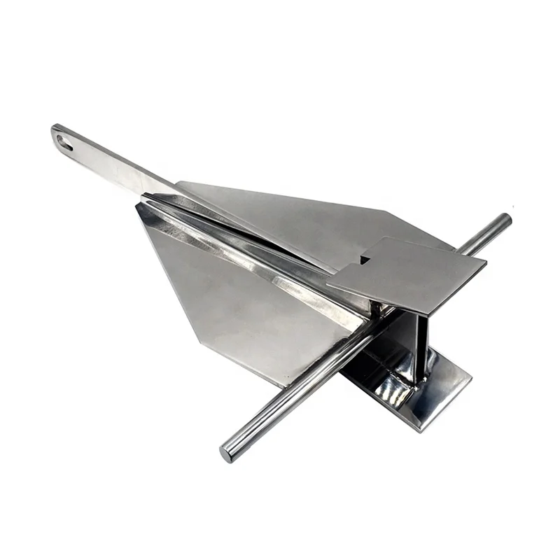 Marine hardware stainless steel 316 danforth fluke ship a boat anchor for sale