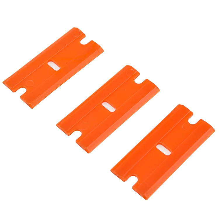 100pc Packed Plastic Single Edge Razor Blades