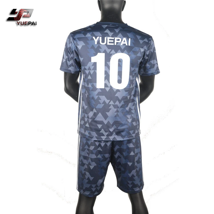 
Hot sale sublimation custom soccer suit latest football jersey designs 