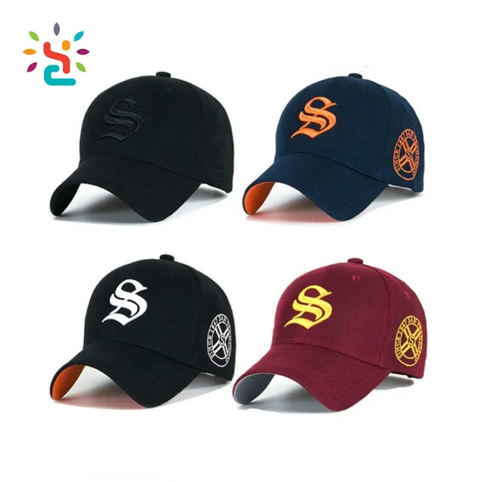 High Quality Baseball Cap Promotional Embroidery Black Sport Baseball Cap Custom New Embroidered Baseball Era Cap