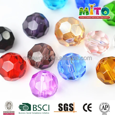 Kids educational toys wholesale colorful plastic beads