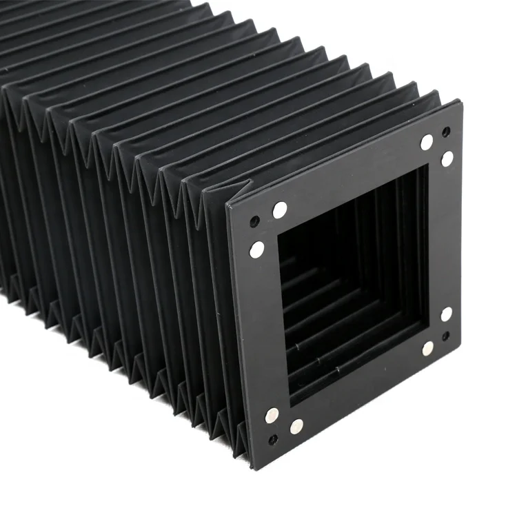 Квадратный тип ЧПУ станок защита гармошкой защита сильфона крышка