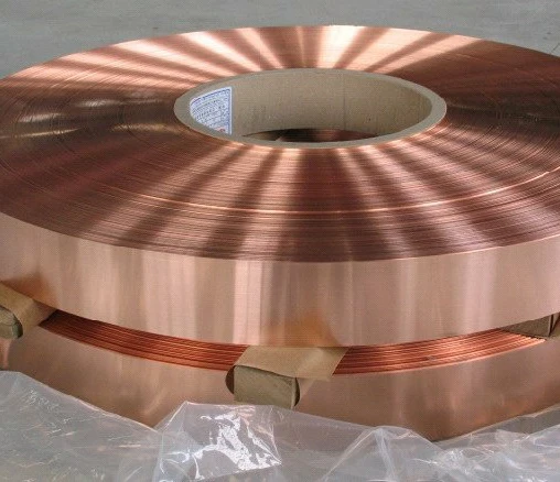 Red Flat and Thin Copper Strip
