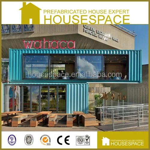 Energy Effective Recycled Prefab Shipping Container Cafe