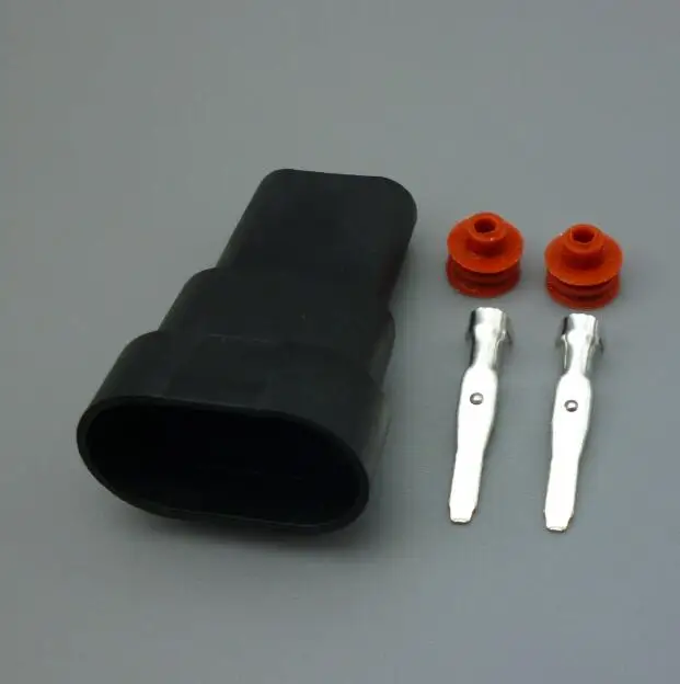 2p HID connector waterproof socket 9005 HB3 9006 HB4