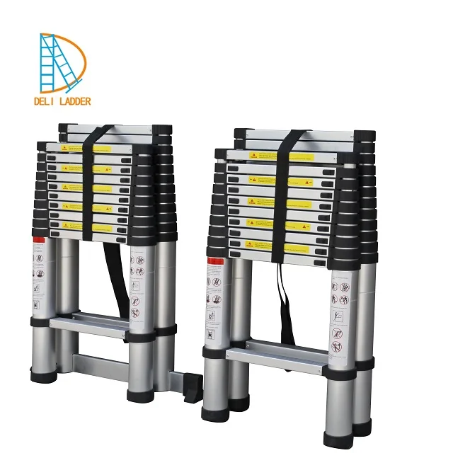 Aluminium A Type Aldi Telescopic Ladder