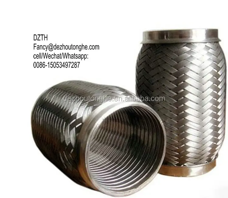 stainless steel interlock flexible exhaust pipe