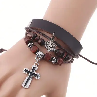 New fashion European and American women leather bracelet