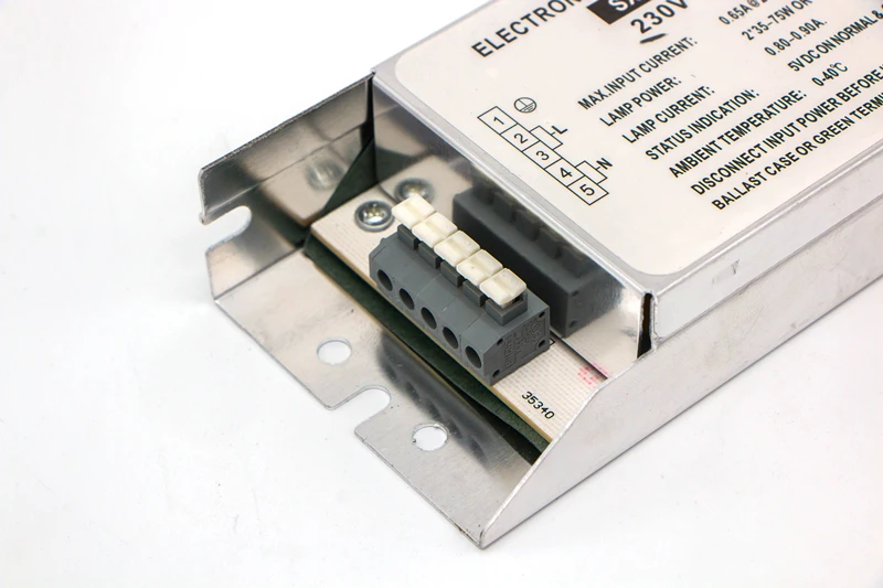 Light alarm light_ballast, electronic ballast suitable lamp current 0.75-0.85A, voltage 220-240V, power 120W- 150W