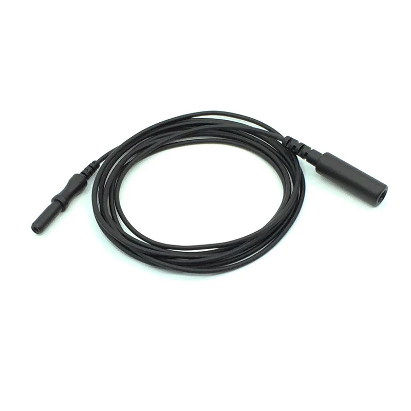 DIN42802 1.5mm Socket to 1.5mm Male Plug   EEG EMG Extension Cable