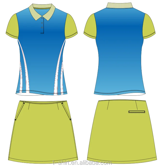 Женская рубашка-поло с коротким рукавом, рубашка для гольфа и шорты