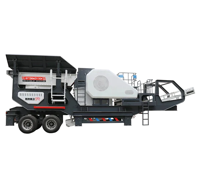alibaba popular 150-200tph mobile aggregate crusher mobile crushing station for production aggregate