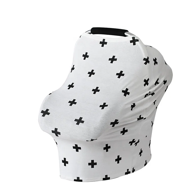Factory custom  wholesale custom cotton nursing scarf breastfeeding cover