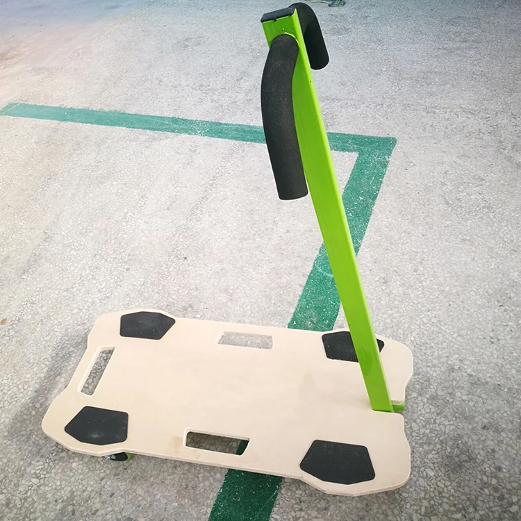 
Outdoor wooden foldable plant dolly 