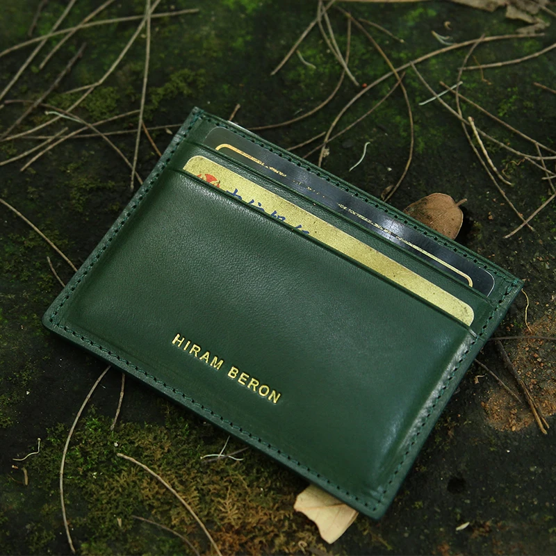 Custom New Product Personalized Leather Credit Card Holder Buying Online In China