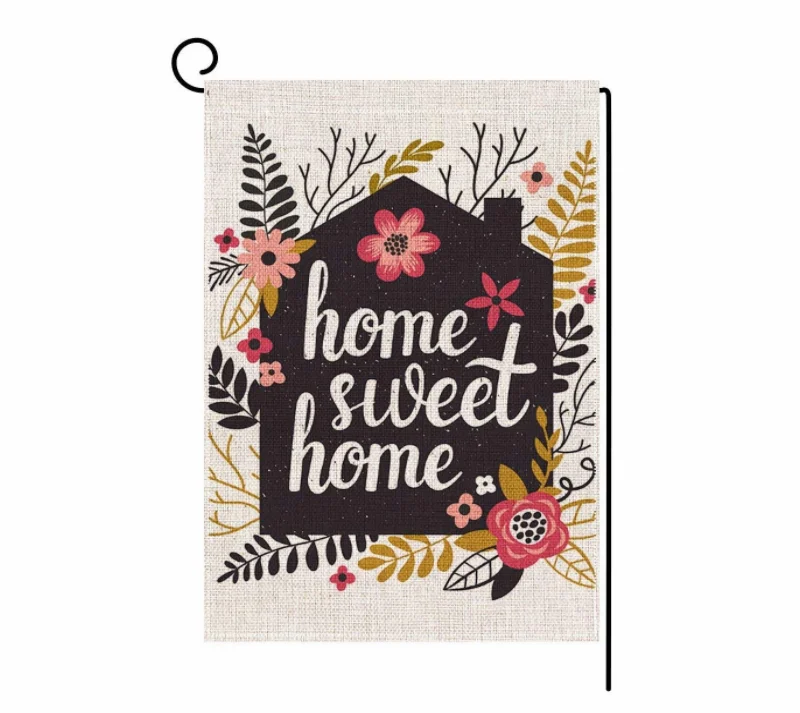 printed garden flags Vertical Double Sided Spring Summer Yard Outdoor Decorative printed garden flag