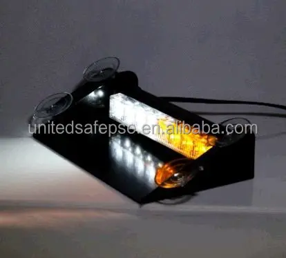 Car flash strobe led dash light car interior warning strobe light emergency vehicle interior mount led dash led warning light