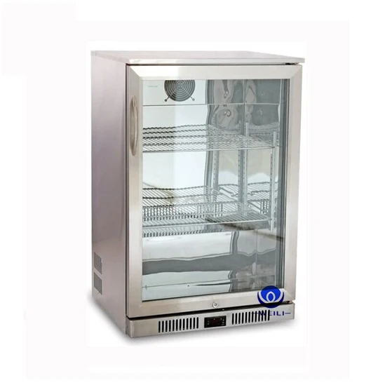  SC-128FS Новый 2019 трендовый продукт с зеркальной поверхностью внутренний холодильник для пива дисплей регулируемыми