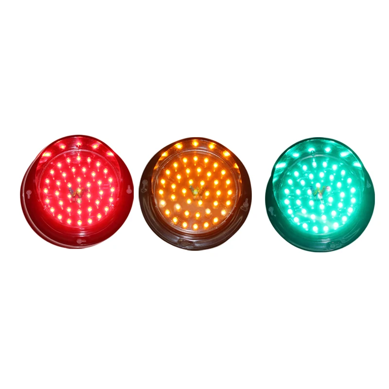 
10 Years Factory 100mm Red yellow green color led traffic light module 