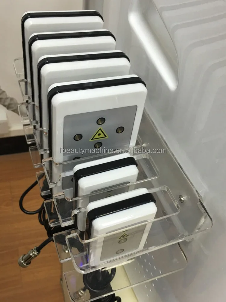 Vacuum lipo cavitation rf laser slim machine 2 cryo handle fat freeze portable