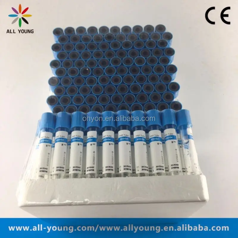 OEM, Высококачественная разделительная гелевая трубка, PRP трубка