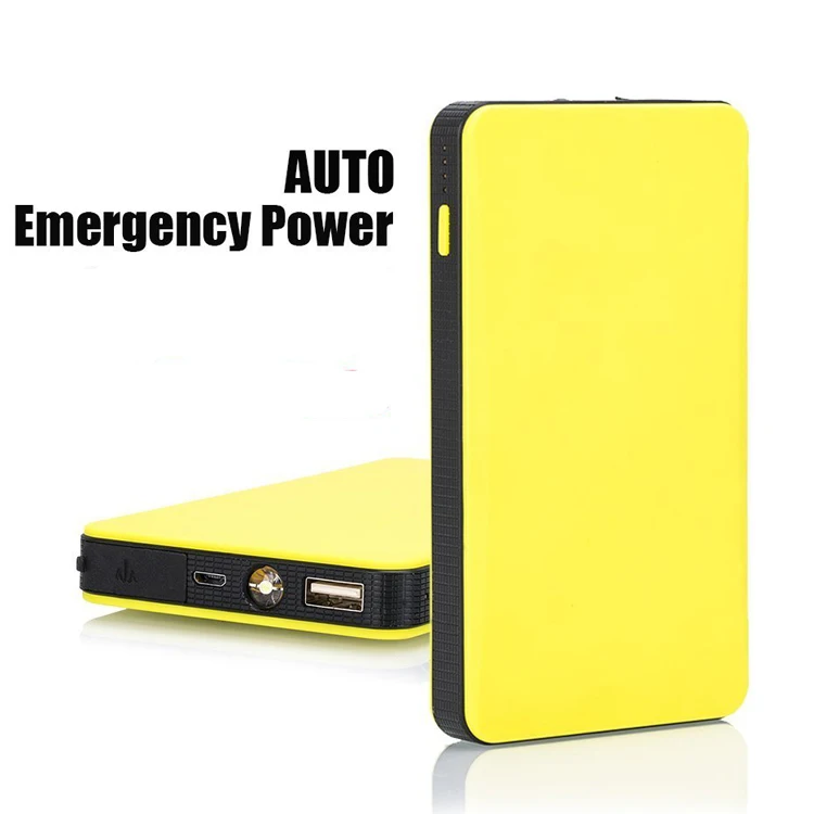 Super slim 6000mah portable car battery vehicle jump starter for auto