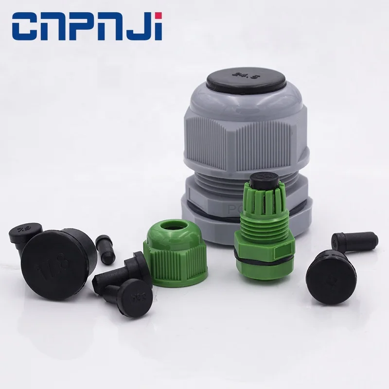 Grease Resistant EPDM Rubber NBR Rubber  Stopper Spare Sealing Plugs for Single Hole Cable Gland