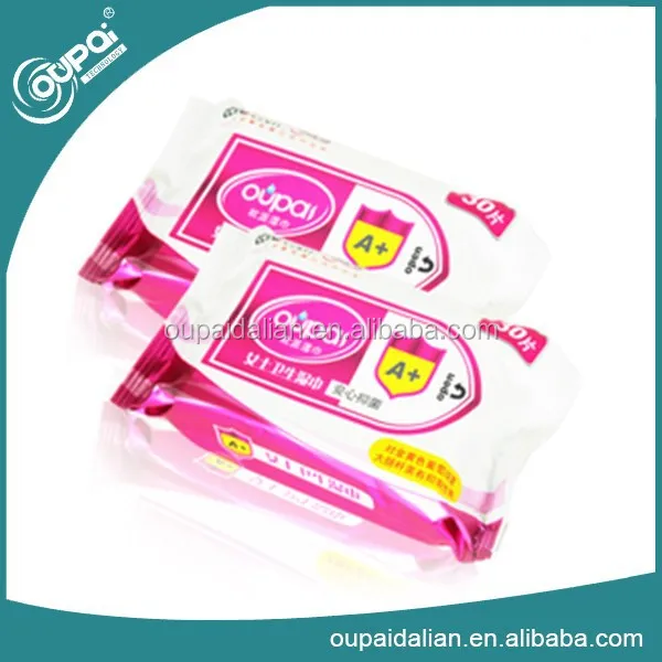 Oem личной гигиены влажные салфетки фруктовым вкусом женского салфетки