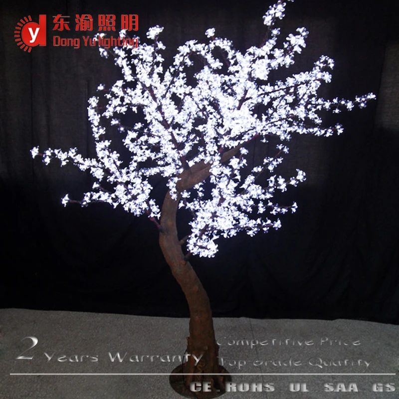 Wholesale Christmas Artificial Decoration Led Cherry Blossom Tree Light for Tree