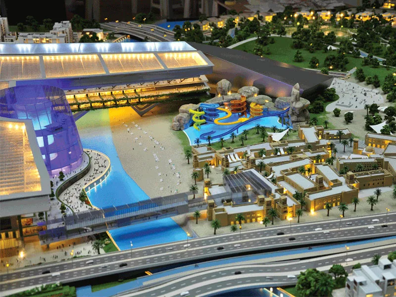 Architectural Model Maker for Shopping Mall